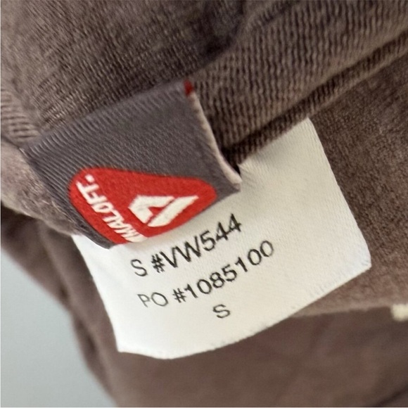 Vuori Halo Insulated Quilted Jacket in Hazel Heather Size S - Picture 8 of 8